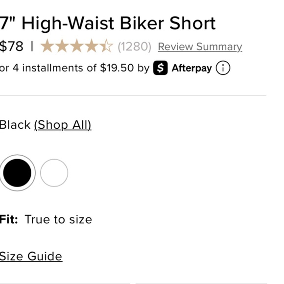 Alo 7" High-Waist Biker Short - Brown 🤎 - Picture 2 of 5